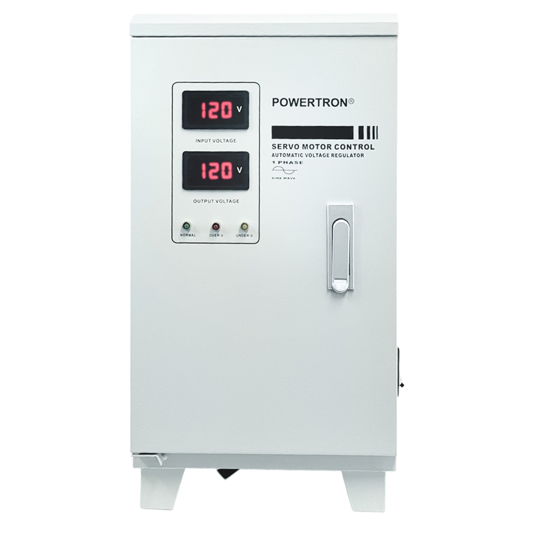 Powertron 10 KVA 120V - Vista frontal